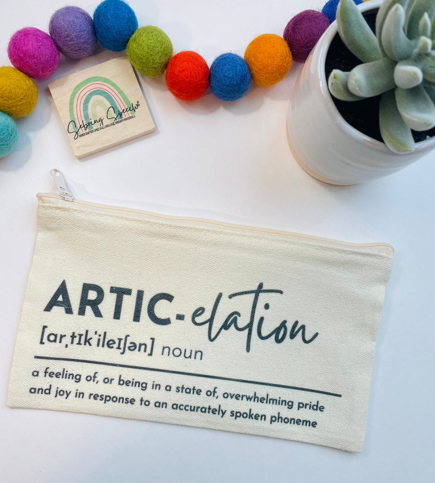 Artic-ELATION Canvas Pouch